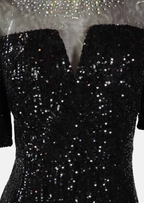Diamond Vedette Mermaid Gown